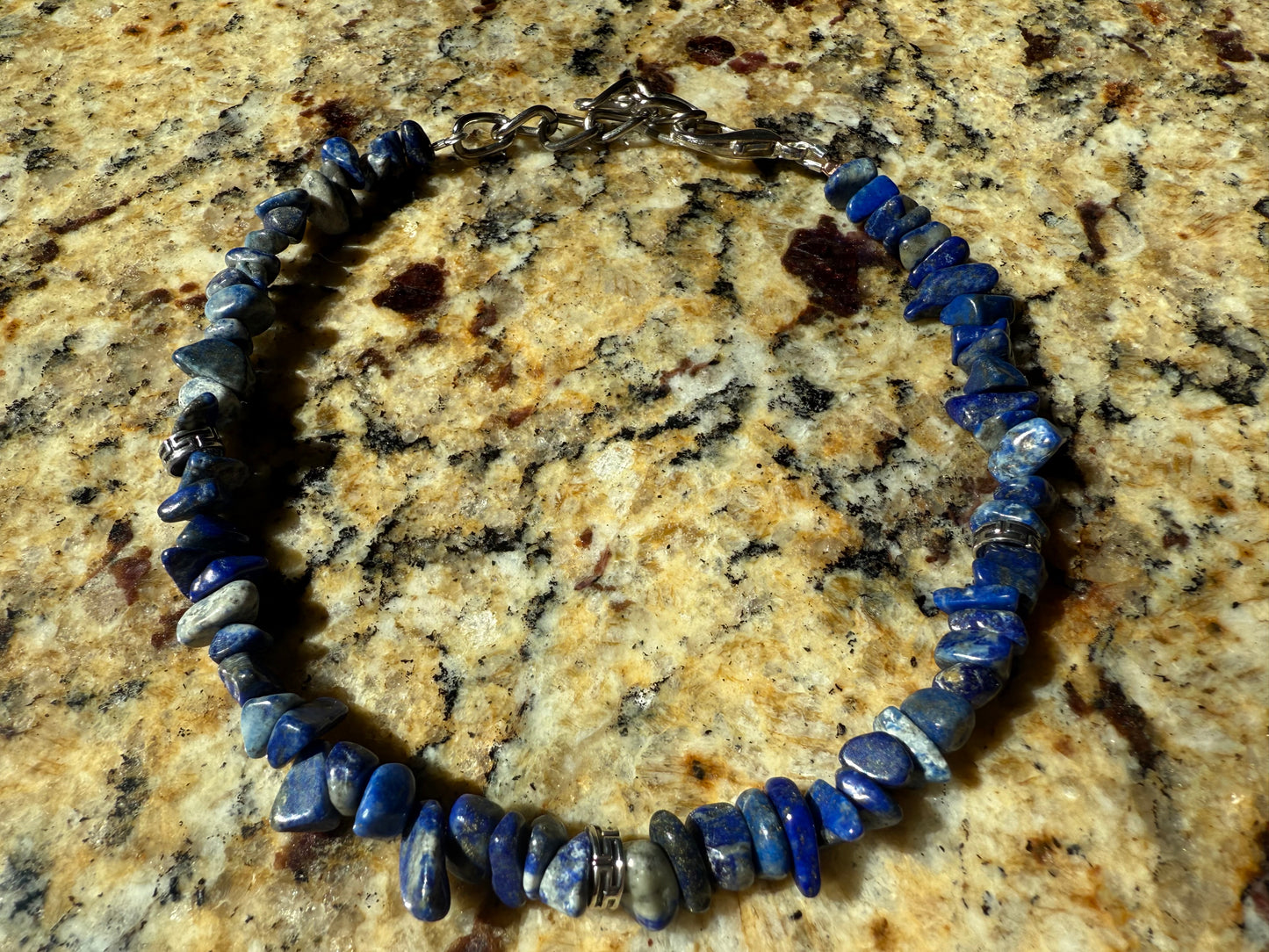 Lapis Lazuli Crystal Collar