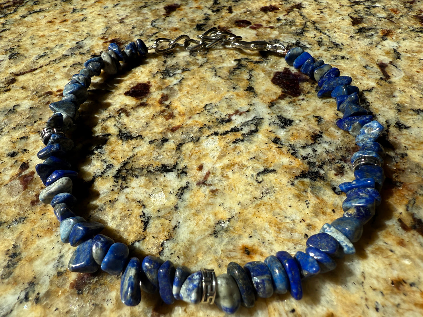Lapis Lazuli Crystal Collar