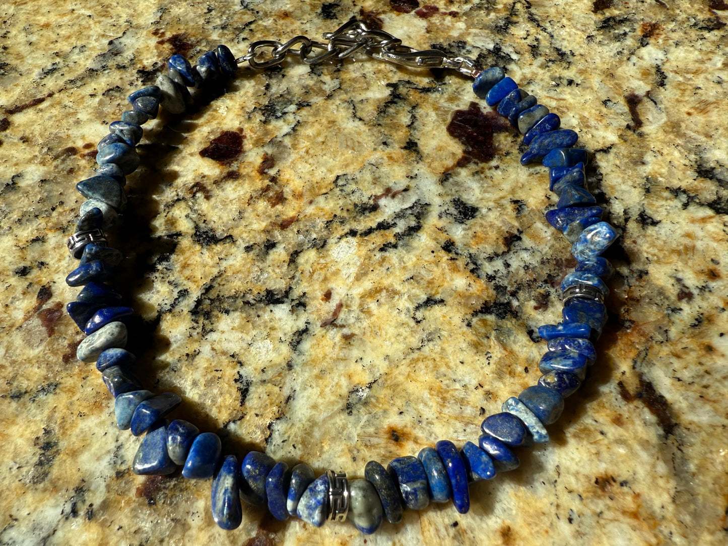 Lapis Lazuli Crystal Collar